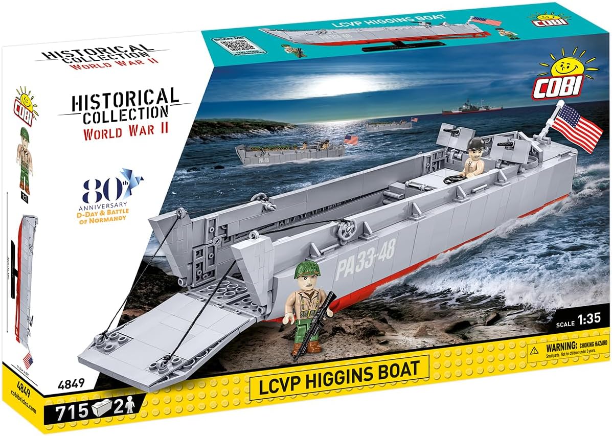 COBI 4849 LCVP HIGGINS BOAT