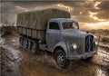 RODEN 742 German Army Borgward B3000 Maultier Half-Track Truck  1/72 SCALE