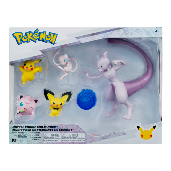 POKEMON PKW5004 BATTLE FIGURE MULTI PACK 30TH ANNIVERSARY SET