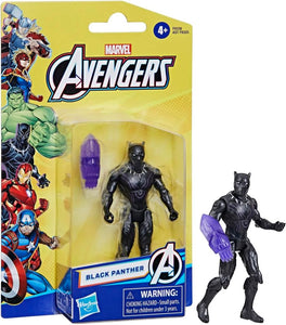 MARVEL AVENGERS F9336 BLACK PANTHER 4 INCH EVERGREEN HERO FIGURE