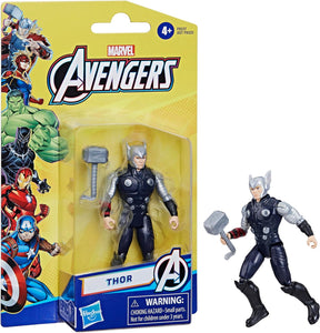 MARVEL AVENGERS F9337 THOR 4 INCH EVERGREEN HERO FIGURE