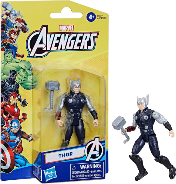 MARVEL AVENGERS F9337 THOR 4 INCH EVERGREEN HERO FIGURE