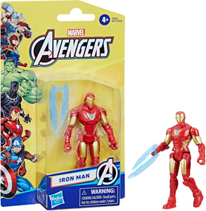 MARVEL AVENGERS F9335 IRON MAN 4 INCH EVERGREEN HERO FIGURE