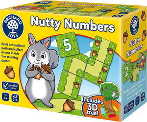 ORCHARD TOYS 121 NUTTY NUMBERS GAME