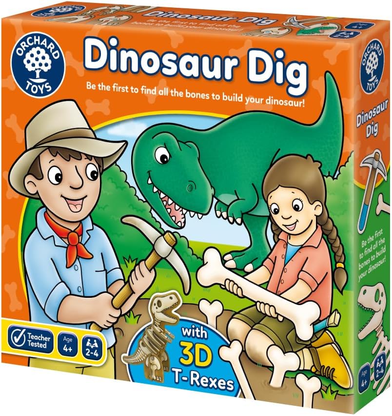 ORCHARD TOYS 124 DINOSAUR DIG GAME