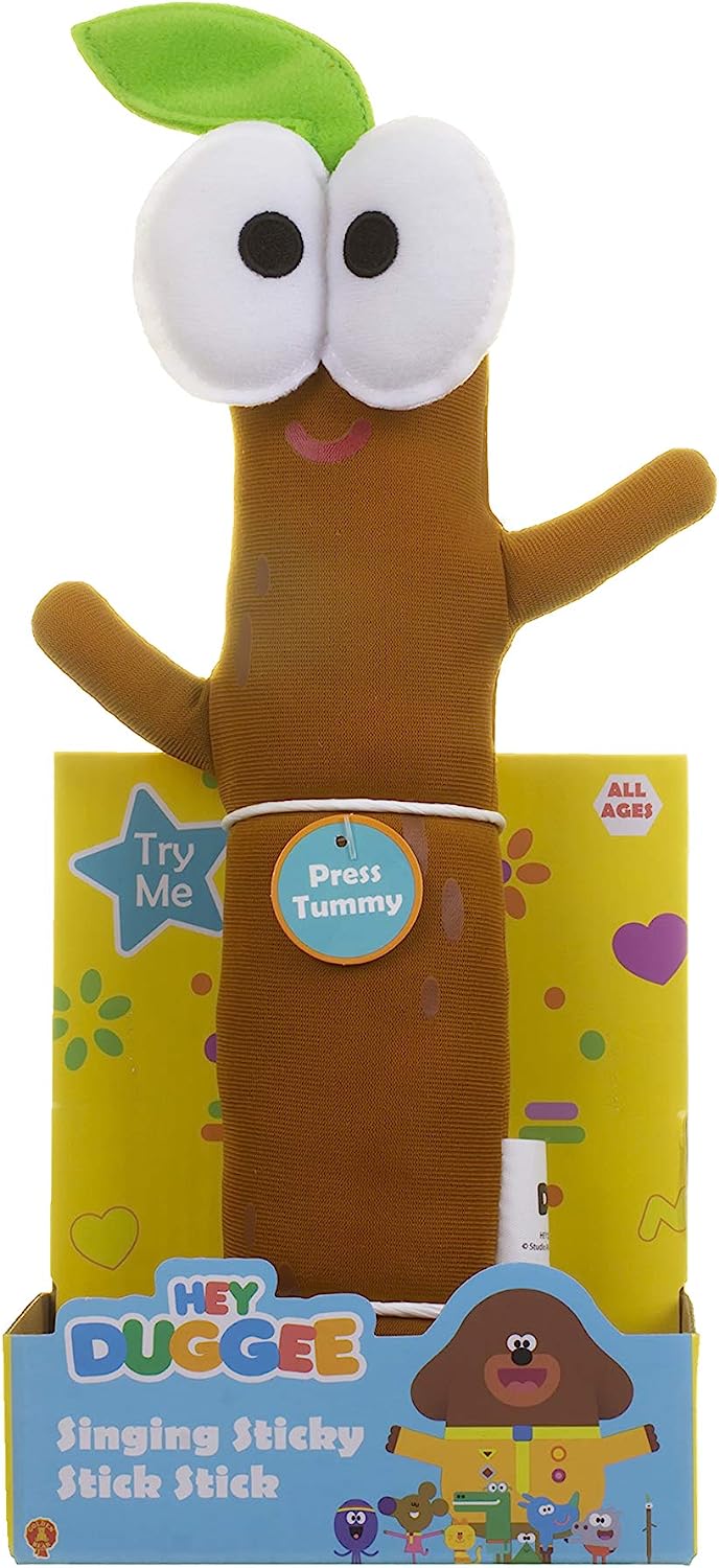 DUGGEE HUG 2011 SINGING STICKY STICK STICK SOFT TOY