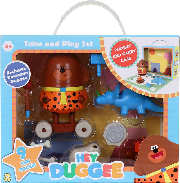 HEY DUGGEE 2172 TAKE AND PLAY DINOSAURS WITH DUGGEE SET
