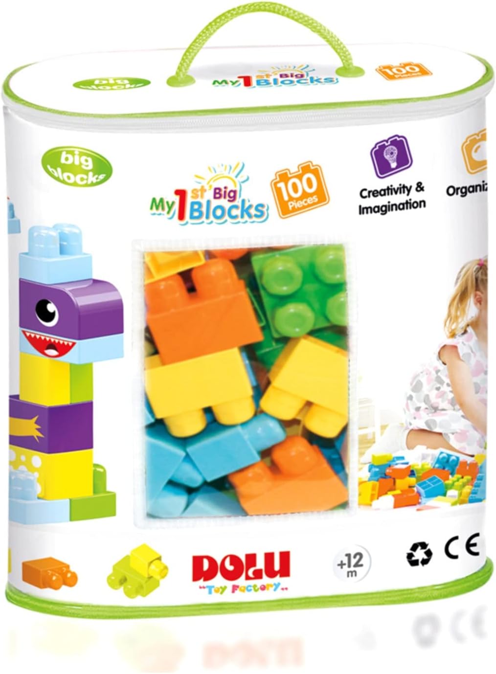 **SALE** DOLU 50209 MY FIRST BIG BLOCKS 100 PIECE BAG