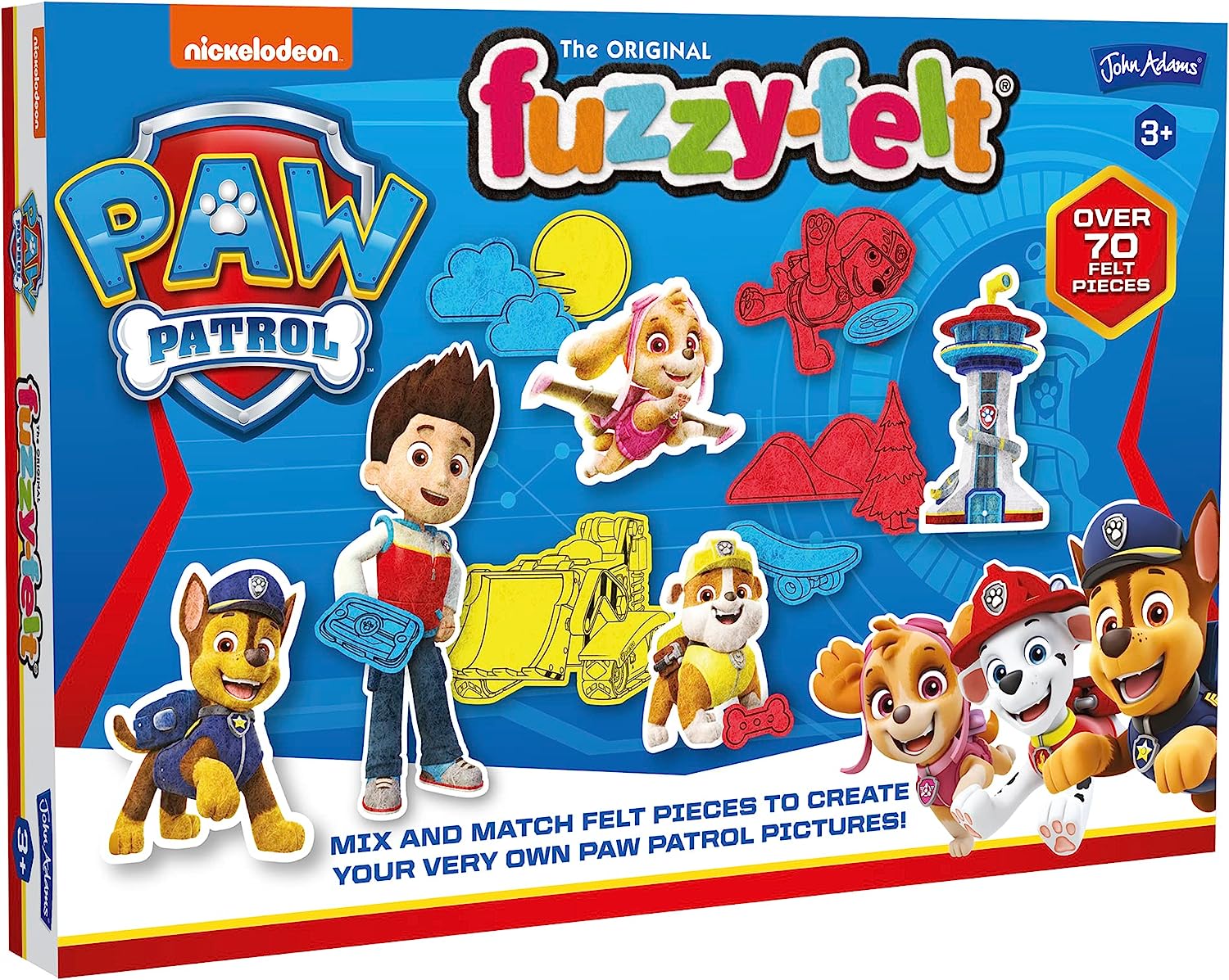 THE ORIGINAL FUZZY FELT 10350 PAW PATROL