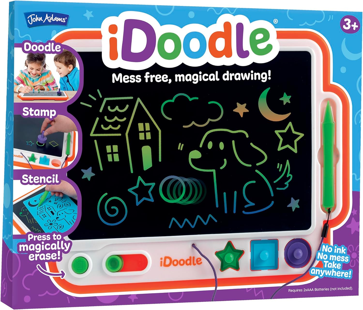 JOHN ADAMS 11259 IDOODLE MAGICAL DRAWING BOARD