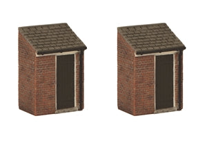 SCENECRAFT 44-554 Outhouses (x2) 00 GAUGE