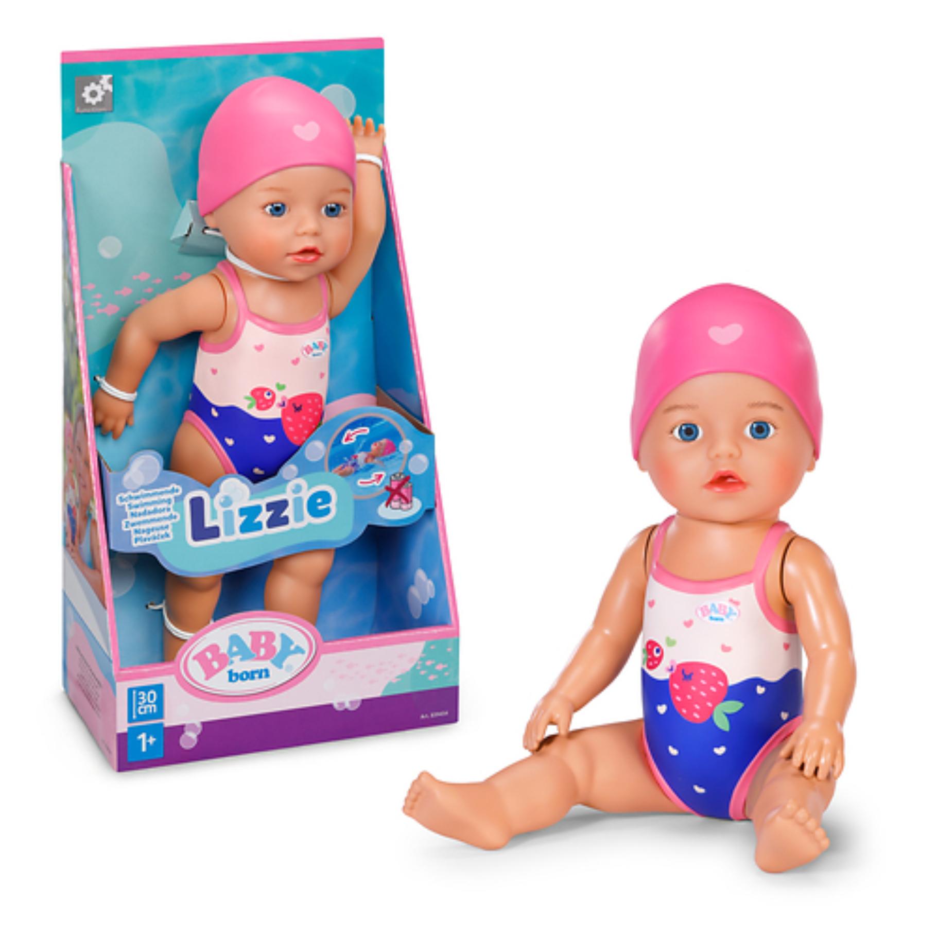 BABY BORN 839454 SWIMMING LIZZIE