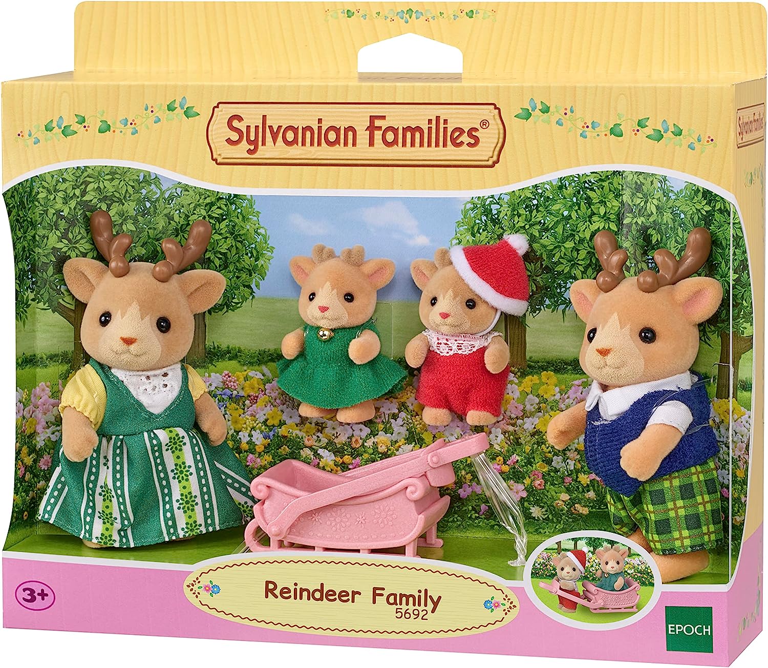 SYLVANIAN FAMILIES 5692 REINDEER FAMILY