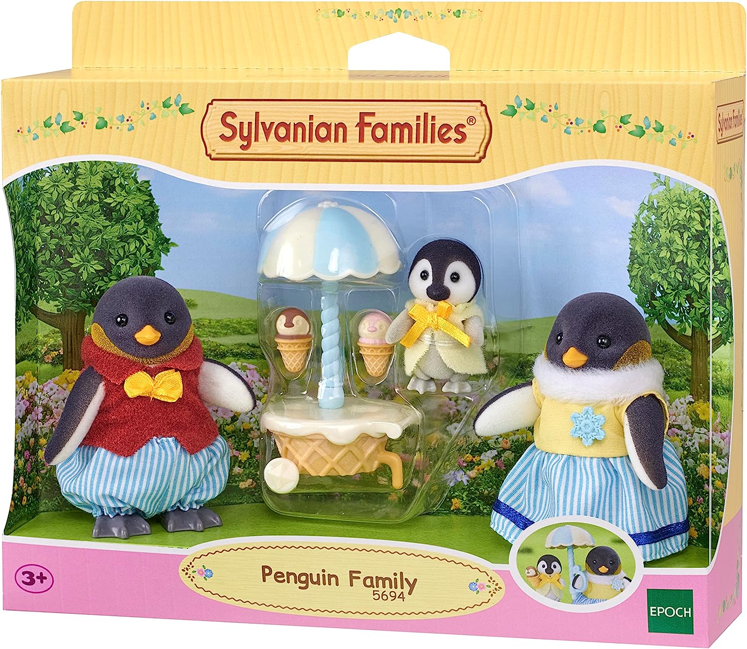 SYLVANIAN FAMILIES 5694 PENGUIN FAMILY