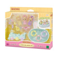SYLVANIAN 5707 TRIPLETS BABY BATHTIME SET