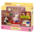 SYLVANIAN 5709 BABY'S TOYBOX-SNOW RABBIT & PANDA BABIES