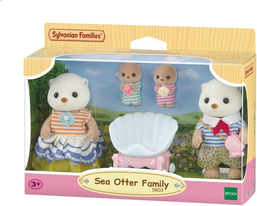 SYLVANIAN 5803 SEA OTTER FAMILY