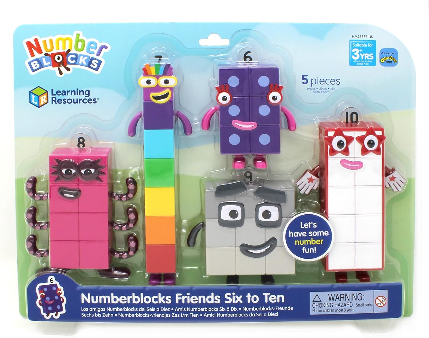 NUMBERBLOCKS FRIENDS SIX TO TEN