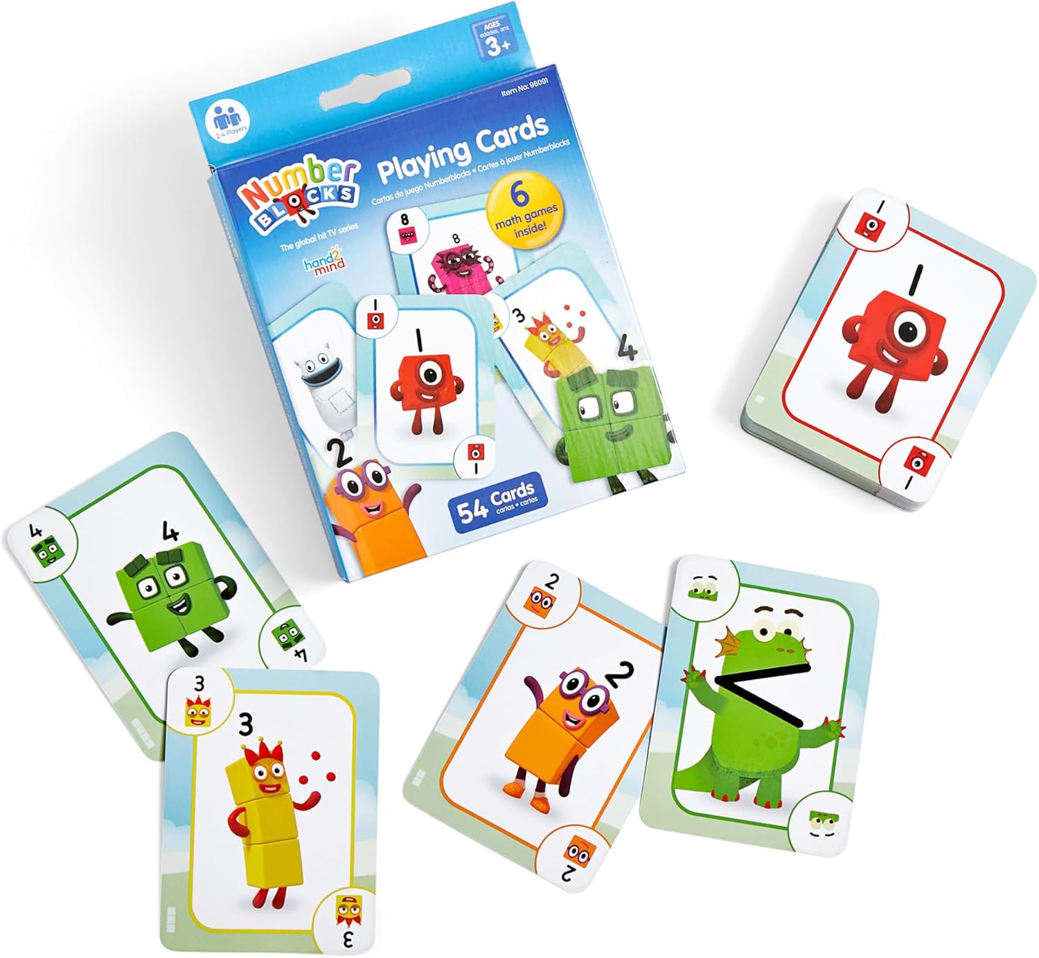 NUMBERBLOCKS 96091 PLAYING CARDS