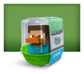 TUBBZ MINECRAFT STEVE MINI  RUBBER DUCK VINYL FIGURE