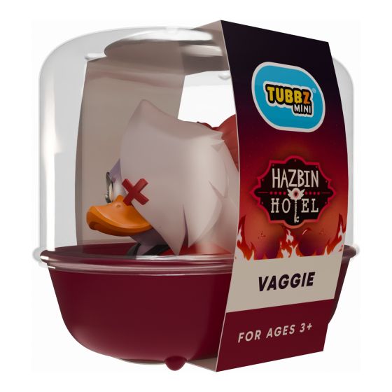 TUBBZ MINI HAZBIN HOTEL VAGGIE RUBBER DUCK VINYL FIGURE