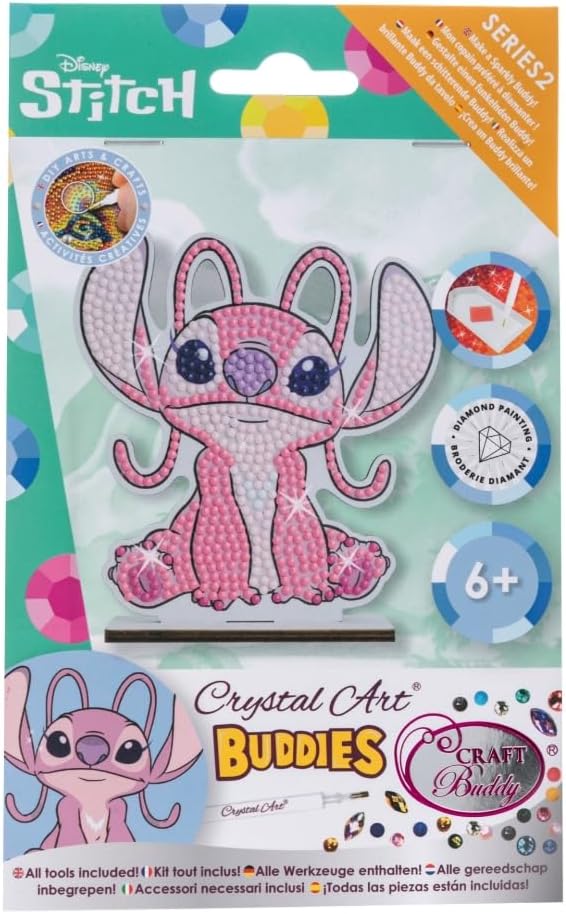 CRAFT BUDDY CAFGR-DNY019 DISNEY ANGEL CRYSTAL ART BUDDIES