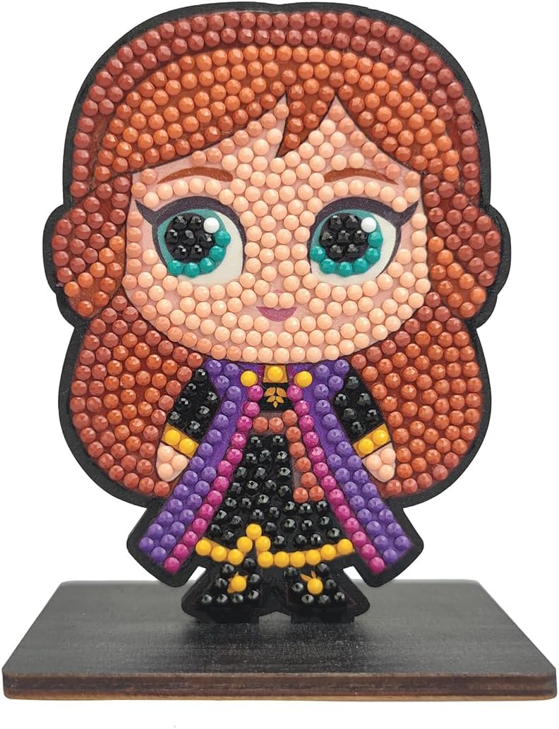 CRAFT BUDDY CAFGR-DNY029 DISNEY FROZEN ANNA CRYSTAL ART BUDDIES