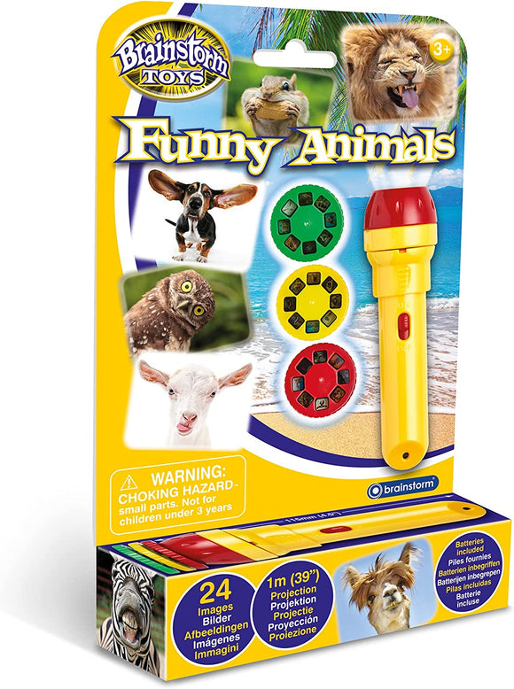 BRAINSTORM E2072 FUNNY ANIMALS TORCH & PROJECTOR