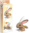EUGY D5033 RABBIT 3D CARDBOARD MODEL KIT