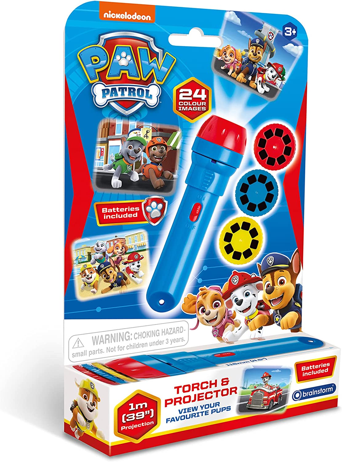 BRAINSTORM NIC1000 PAW PATROL TORCH & PROJECTOR