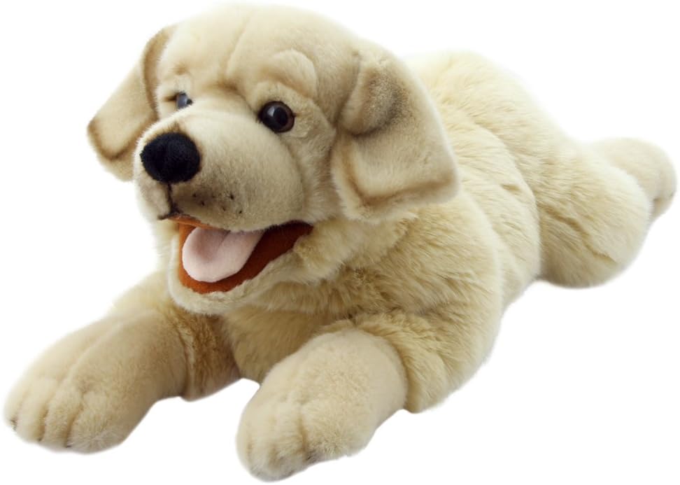 THE PUPPET COMPANY PC003009 PLAYFUL PUPPIES LABRADOR  (YELLOW) PUPPET