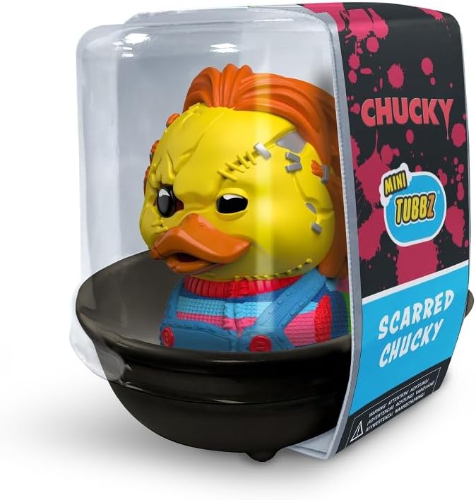 TUBBZ CHILDS PLAY CHUCKY RUBBER DUCK VINYL FIGURE
