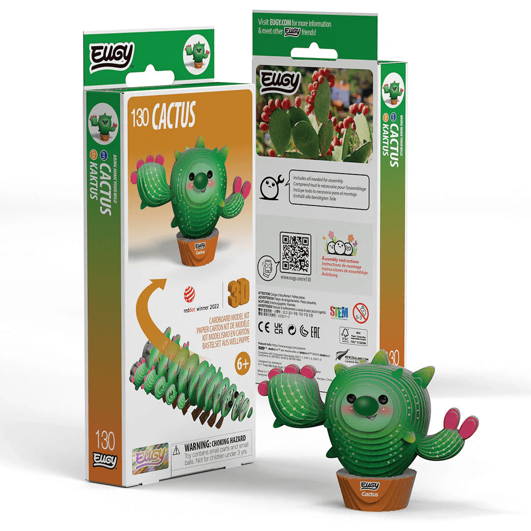 EUGY D5110 CACTUS 3D CARDBOARD MODEL KIT