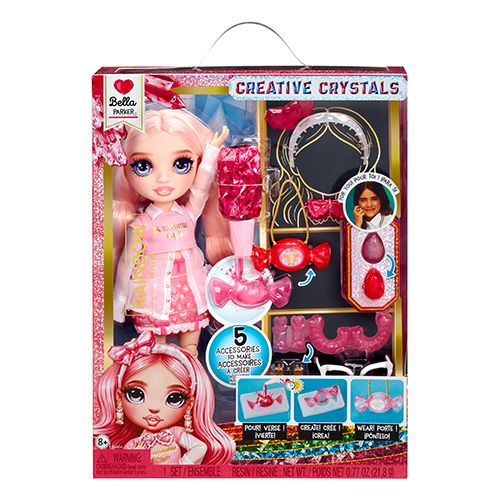 MGA 121367EUC RAINBOW HIGH BELLA PARKER CREATIVE CRYSTALS DOLL