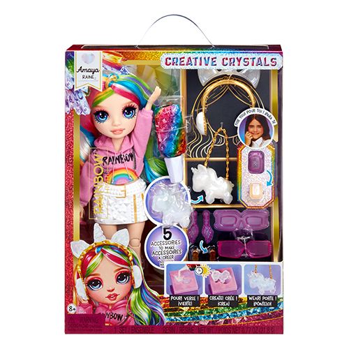 MGA 121411EUC RAINBOW HIGH AMAYA RAINE CREATIVE CRYSTALS DOLL