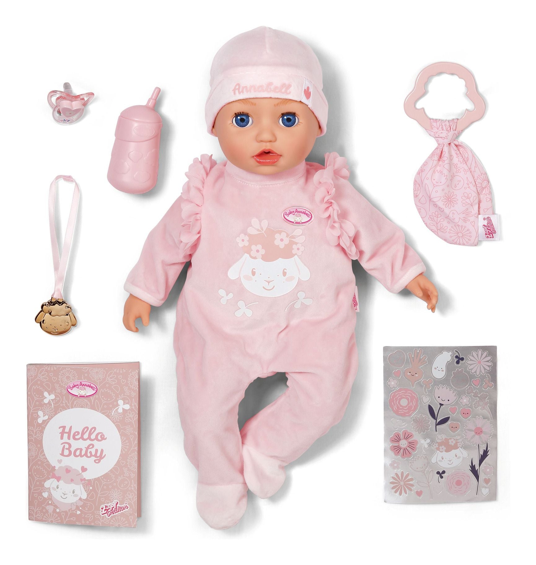 BABY ANNABELL 711095  ACTIVE ANNABELL 43CM DOLL