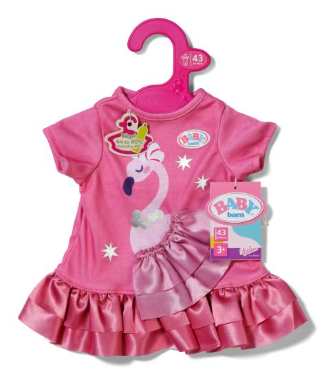 BABY BORN 839423 DRESS FLAMINGO 43CM