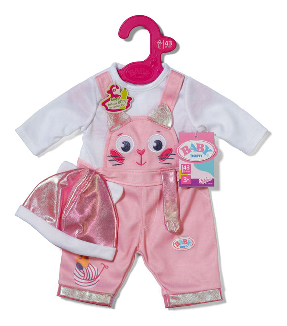 BABY BORN 839430 ONESIE WITH HAT 43CM
