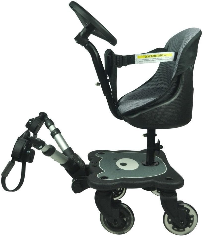 Roma 4 Ride Toddler Seat and Board With Raincover