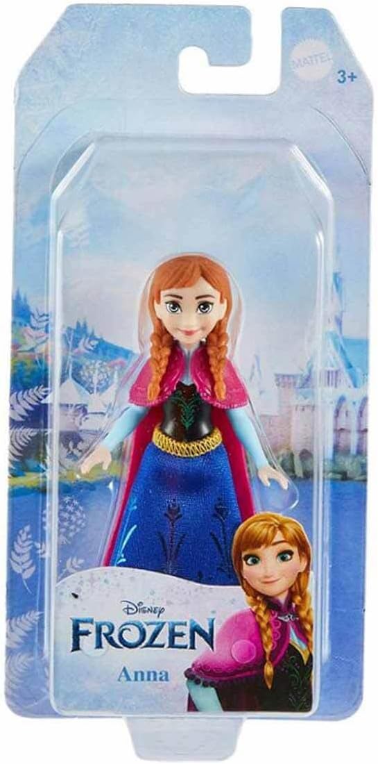 DISNEY FROZEN HPD46 ANNA SMALL 9CM DOLL