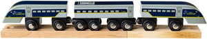 BIGJIGS RAIL BJT476 WOODEN RAILWAY EUROSTAR e320 TRAIN