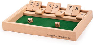 BIGJIGS BJ150 WOODEN SHUT THE BOX GAME