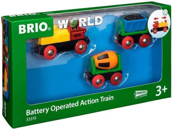 BRIO RAIL 33319 BATTERY OPERATED ACTION TRAIN