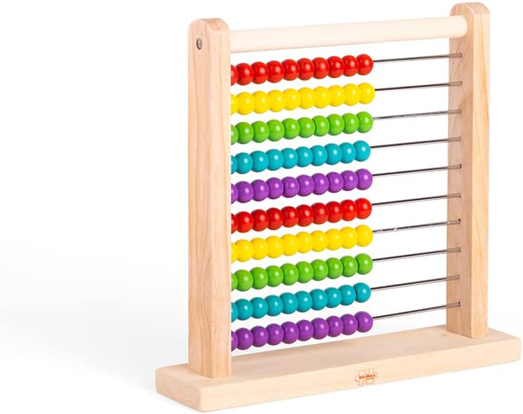 BIGJIGS BJ721 WOODEN ABACUS