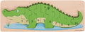 BIGJIGS BJ029 WOODEN CROCODILE NUMBER PUZZLE