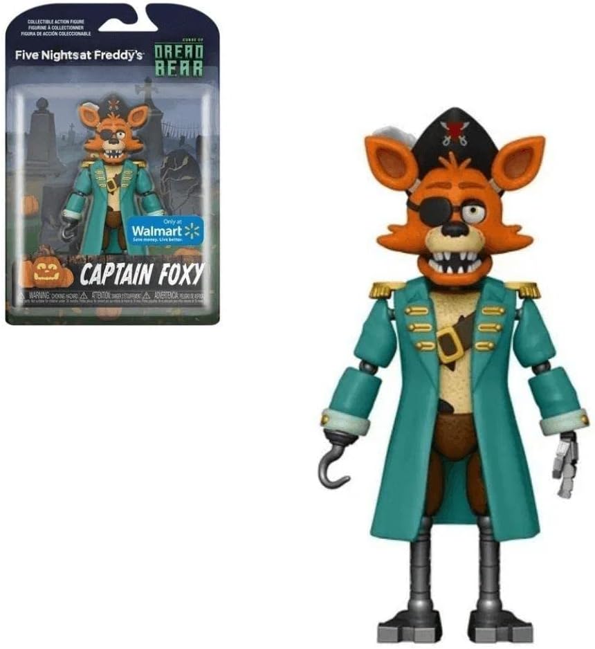 FIVE NIGHTS AT FREDDYS 56183 DREADBEAR CAPTAIN FOXY FIGURE