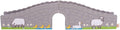 BIGJIGS BJT246 WOODEN FARM BRIDGE