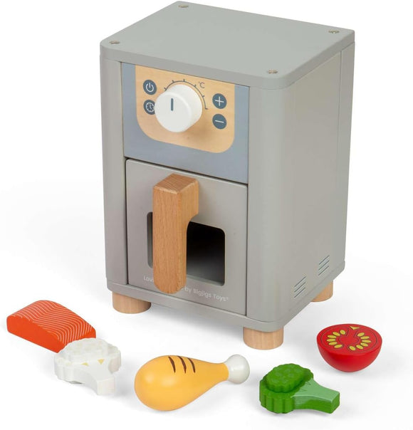 BIGJIGS 37083 WOODEN AIR FRYER