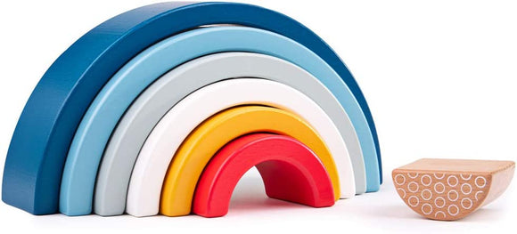 BIGJIGS 33026 WOODEN RAINBOW ARCHES