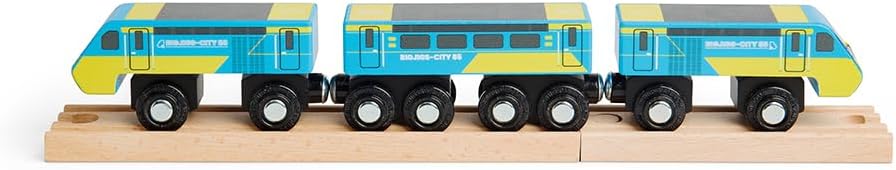 BIGJIGS RAIL BJT502 WOODEN INTERCITY 125 TRAIN